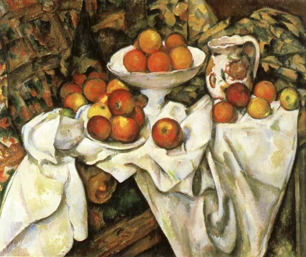 Paul Cezanne Nature morte de pommes dt d'oranes oil painting picture